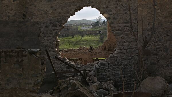 The village of Talish in the Nagorno-Karabakh conflict zone - Sputnik International