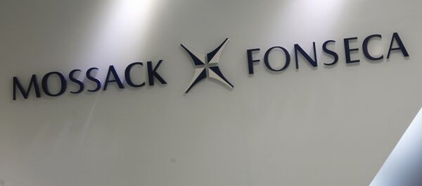 The company logo of Mossack Fonseca is seen inside the office of Mossack Fonseca & Co. (Asia) Limited in Hong Kong, China April 5, 2016 - Sputnik International