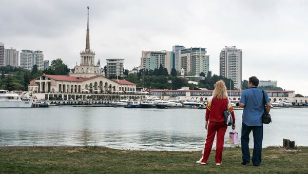 Panorama of the Sochi seaport - Sputnik International