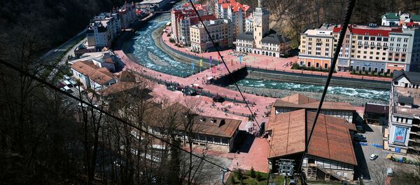 Hotels in the Rosa Khutor ski resort area in the Adler District of Sochi. - Sputnik International