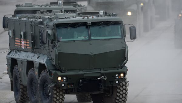 Typhoon mine-resistant ambush protected armored vehicles. (File) - Sputnik International