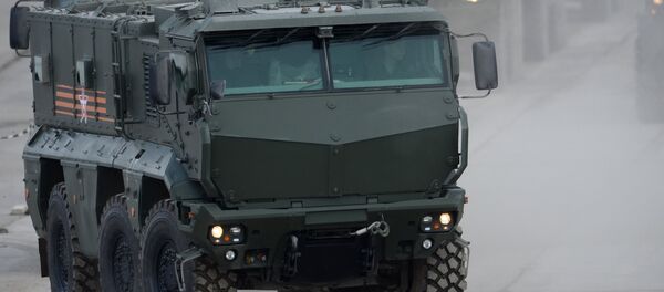 Typhoon mine-resistant ambush protected armored vehicles. (File) - Sputnik International