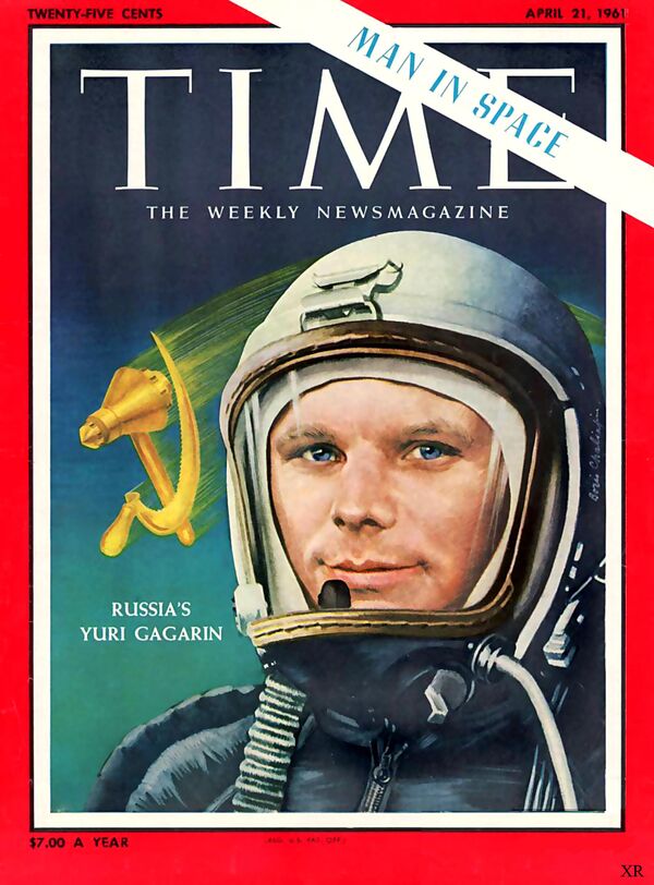 Russia's Yuri Gagarin, Time Magazine, April 21, 1961 Russia's Yuri Gagarin, Time Magazine, April 21, 1961 - Sputnik International