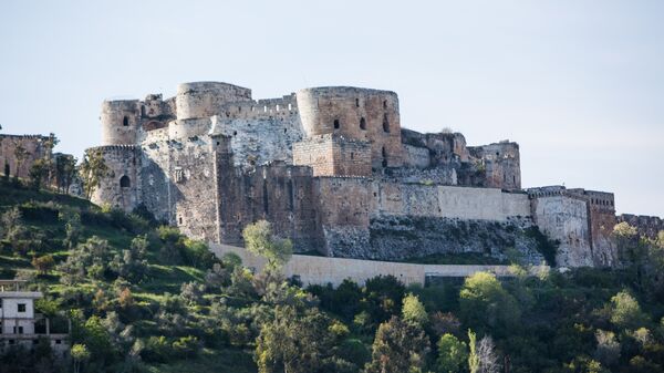 Krak des Chevaliers castle in Syria - Sputnik International