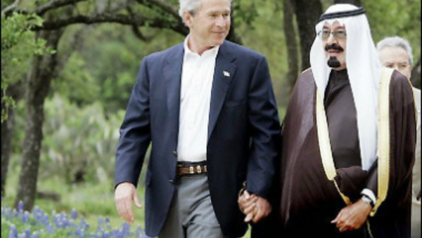 Bush and Saudi King - Sputnik International