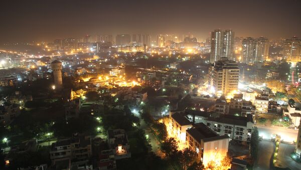 Gurgaon at Night - Sputnik International