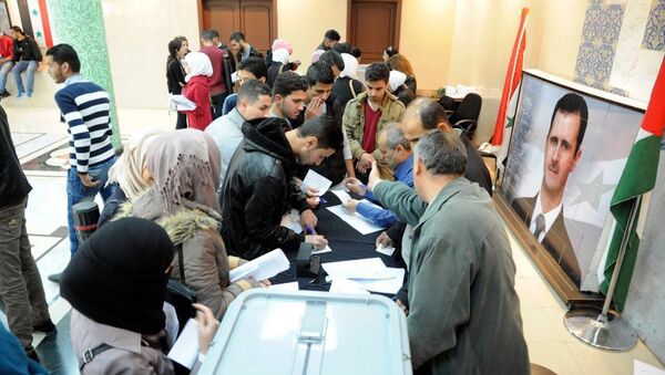 Parliamentary elections in Syria - Sputnik International
