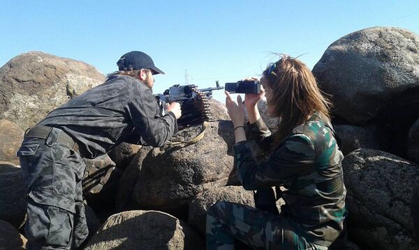 Military women journalists Military women journalists - Sputnik International