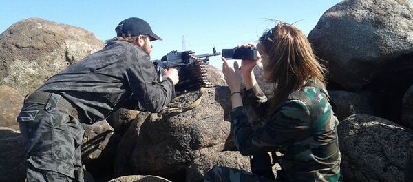 Military women journalists - Sputnik International