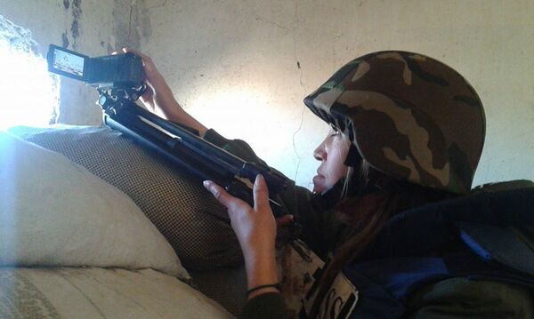 Military women journalist Military women journalist - Sputnik International