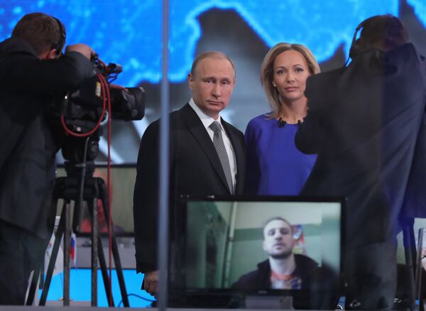 Direct Line with Vladimir Putin Direct Line with Vladimir Putin - Sputnik International