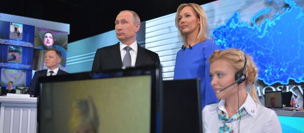 Direct Line with Vladimir Putin Direct Line with Vladimir Putin - Sputnik International
