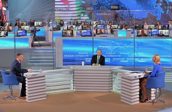 Direct Line with Vladimir Putin Direct Line with Vladimir Putin - Sputnik International