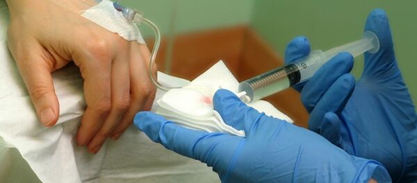 Injection at a hospital Injection at a hospital - Sputnik International