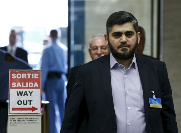 Mohamed Alloush, the head of Jaysh al-Islam  - Sputnik International