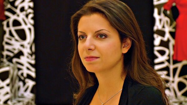 Margarita Simonyan, the editor-in-chief of RT and Rossiya Segodnya - Sputnik International