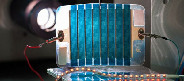 Flexible solar pannel Flexible solar pannel - Sputnik International