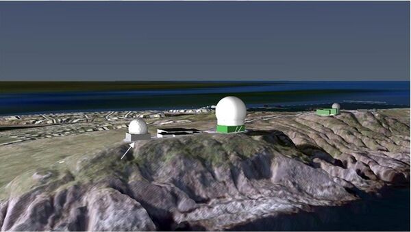 The Globus radar system in Vardo, northern Norway The Globus radar system in Vardo, northern Norway - Sputnik International