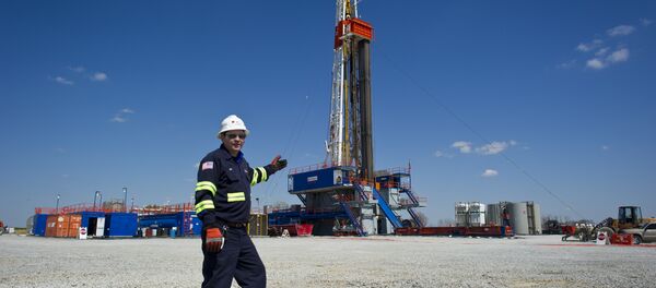 Horizontal Gas Drilling Rigs (File) - Sputnik International