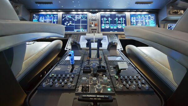 The MC-21's cockpit. - Sputnik International