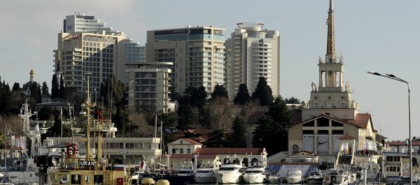 Walk along Sochi embankment Walk along Sochi embankment - Sputnik International