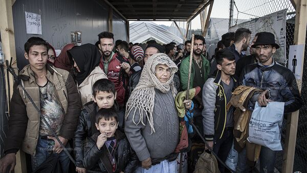 Refugees in Greece - Sputnik International