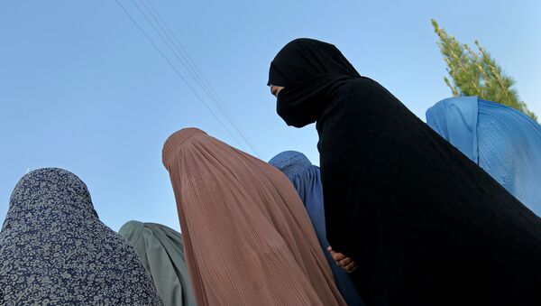 Women in burka - Sputnik International