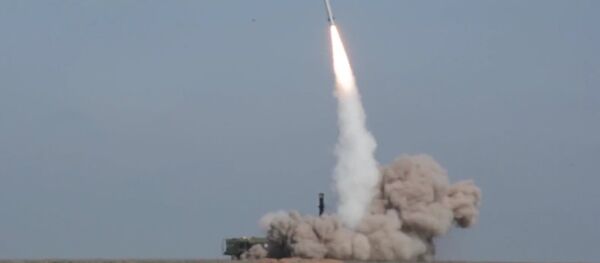 Iskander-M Missile Fired During Military Drills in Russia's Southwest Iskander-M Missile Fired During Military Drills in Russia's Southwest - Sputnik International