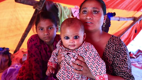Nepal Earthquake Miracle Baby “ Sonies Awal” - Sputnik International