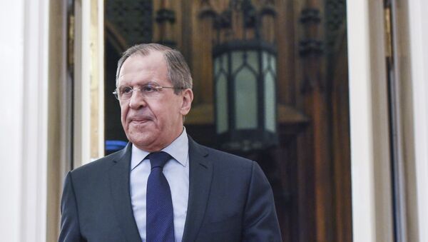 Meeting of Russian Foreign Minister Sergei Lavrov and French Foreign Minister Jean-Marc Ayrault - Sputnik International