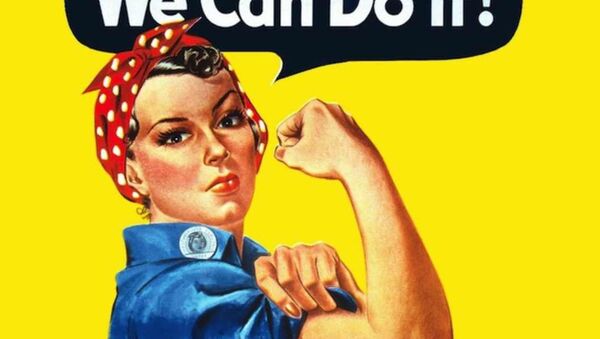 J. Howard Miller's We Can Do It! poster from 1943. - Sputnik International