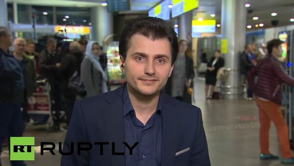 Sputnik's Turkish bureau chief Tural Kerimov is arrives in Moscow - Sputnik International