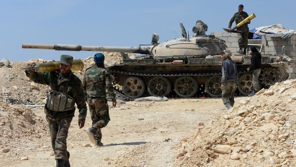 Syrian Army liberates city of al-Qaryatayn from militants - Sputnik International