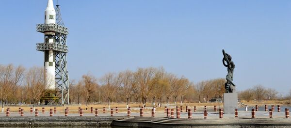 The remote Jiuquan Space Launch Center in Gansu province, China. - Sputnik International