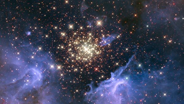 A cluster of massive stars seen with the Hubble Space Telescope - Sputnik International