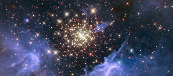 A cluster of massive stars seen with the Hubble Space Telescope - Sputnik International