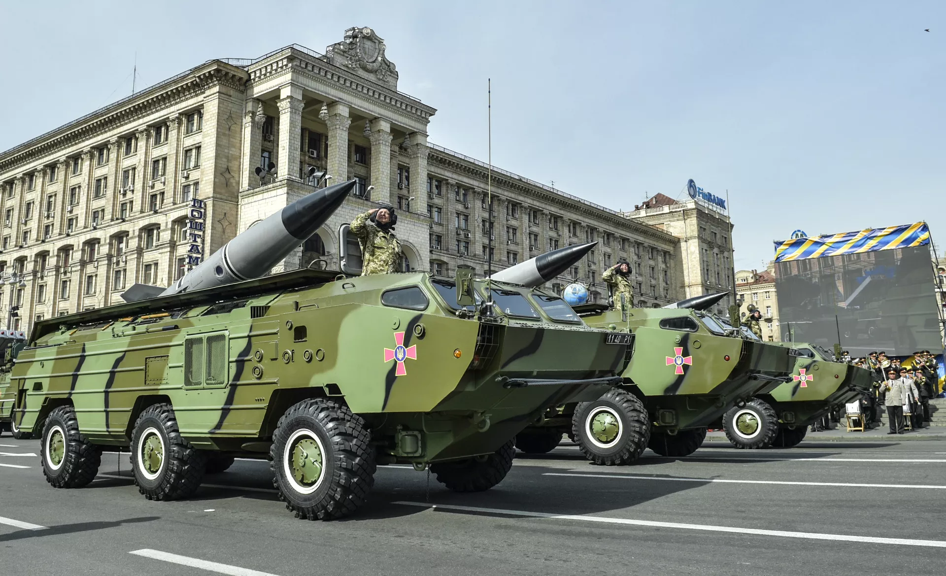 Hệ thống SRBM 9K79 Tochka-U thời Liên Xô, hiện là trụ cột của hệ thống tên lửa quân đội Ukraine. - Sputnik International, 1920, 28.08.2024