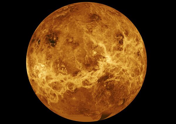 Computer Simulated Global View of Venus - Sputnik International