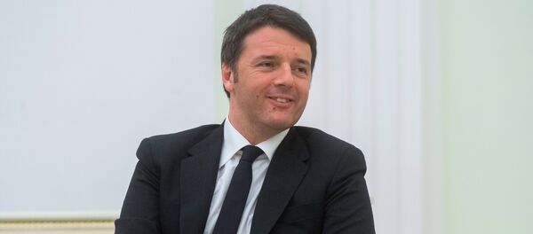 Italian Prime Minister Matteo Renzi - Sputnik International
