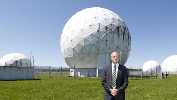 President of the German Federal Intelligence Agency (BND) Gerhard Schindler stands at the former monitoring base of the National Security Agency (NSA) in Bad Aibling, south of Munich, June 6, 2014. - Sputnik International