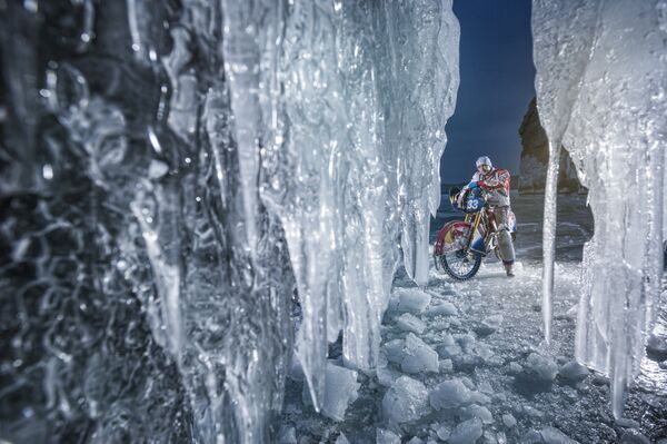 Daniil Ivanov poses for a portrait at the Red Bull Circle of Shaman in the Baikal lake, Russia on March 28th, 2016 Daniil Ivanov poses for a portrait at the Red Bull Circle of Shaman in the Baikal lake, Russia on March 28th, 2016 - Sputnik International