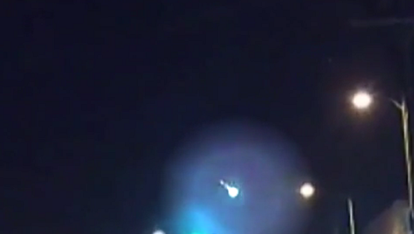 Giant Green Fireball Streaks Across Southern California Sky - Sputnik International