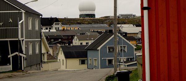 The Globus II Radar station (centre) is seen in Vardoe, northern Norway - Sputnik International