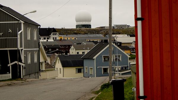 The Globus II Radar station (centre) is seen in Vardoe, northern Norway - Sputnik International