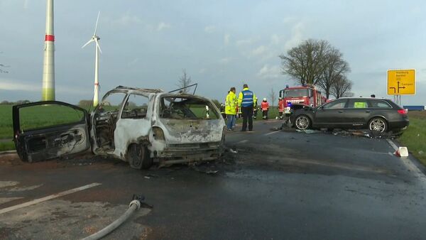 Head-on collision on the B214 - Sputnik International