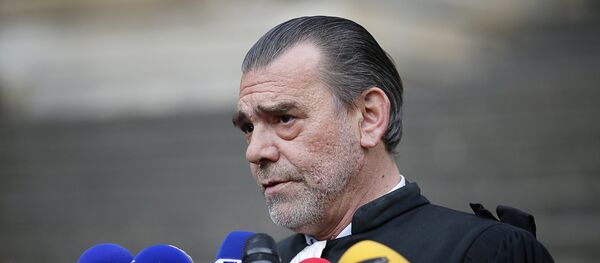 Frank Berton, lawyer of Paris attacks suspect Salah Abdeslam, speaks to the press at the Paris courthouse Frank Berton, lawyer of Paris attacks suspect Salah Abdeslam, speaks to the press at the Paris courthouse - Sputnik International