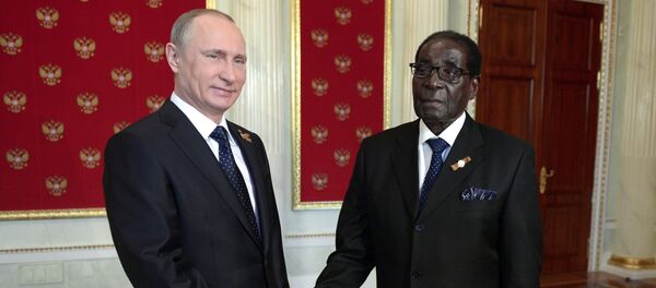 Russian President Vladimir Putin welcomes foreign delegation heads and honorary guests Russian President Vladimir Putin welcomes foreign delegation heads and honorary guests - Sputnik International