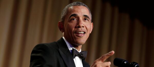 U.S. President Barack Obama speaks at the White House Correspondents' Association annual dinner in Washington, U.S., April 30, 2016 U.S. President Barack Obama speaks at the White House Correspondents' Association annual dinner in Washington, U.S., April 30, 2016 - Sputnik International