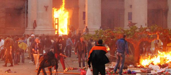 Odessa, House of Trade Unions, May 2, 2014 - Sputnik International