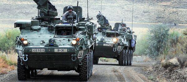 US  Strykers - Sputnik International